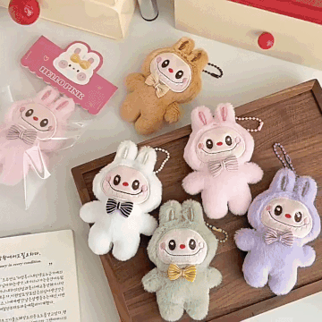 Labubu - Wireless Earbuds with Plush Keychain Set Labubu GT-21 Wireless Earbuds.